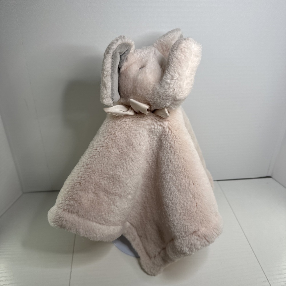 Monique Lhuillier Pottery Barn Kids Elephant Lovey Security Blanket Pink Gray